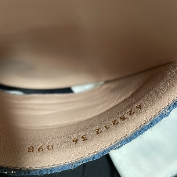 Blue Gucci platforms - Picture 4 of 5